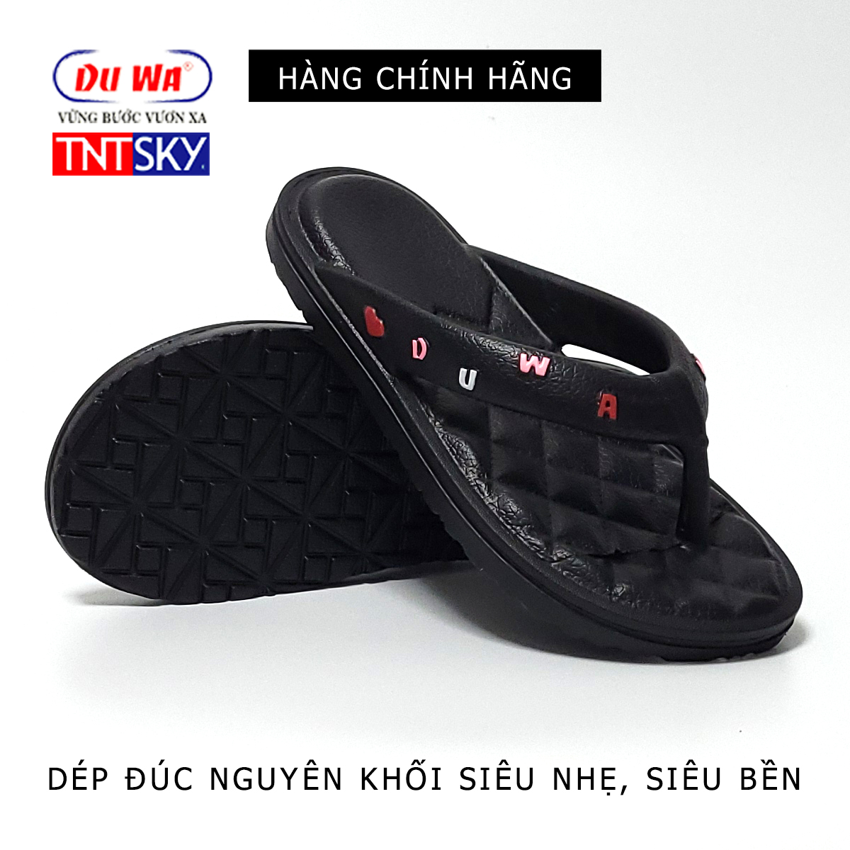 Dép Nữ Xỏ Ngón Đúc Liền Khối Siêu Nhẹ - Hàng Chính Hãng - TK325