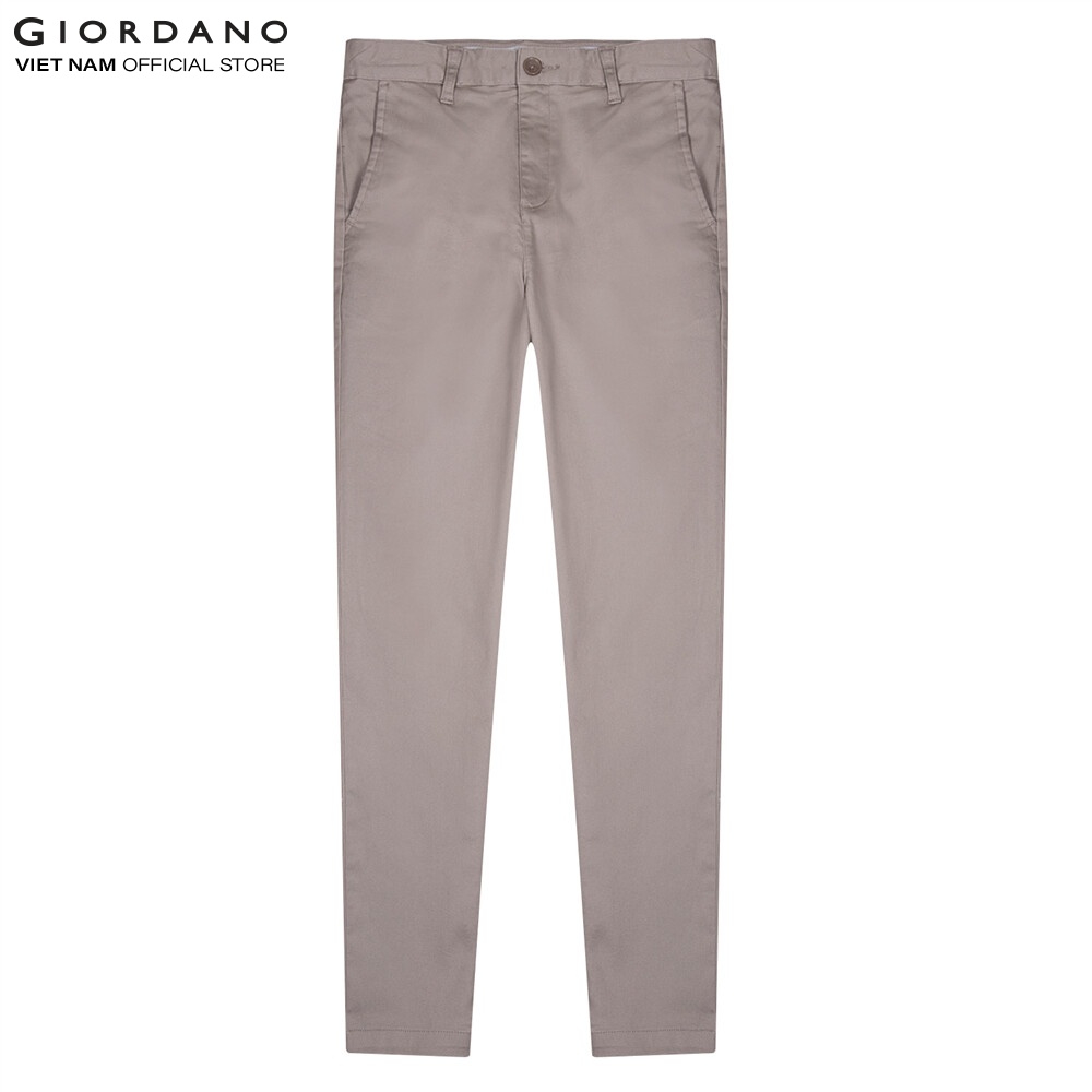 Quần Dài Kaki Nữ Giordano 05413018