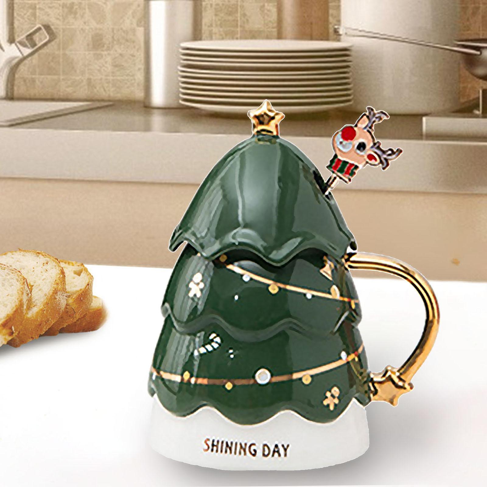 Coffee Mug Cup with Lids for Tea Drinks Women Men Gifts