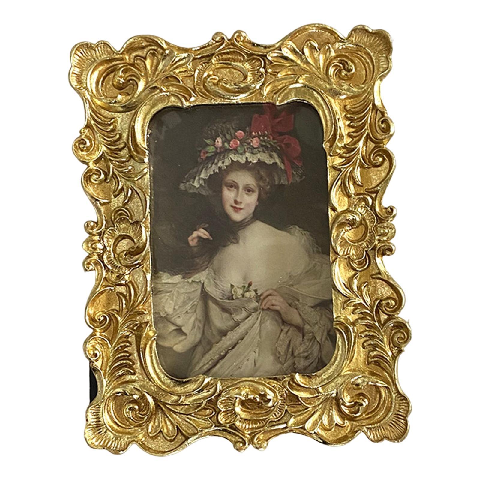 Vintage Style Photo Frame Picture Holder Home Decor Pictures Display Ornate