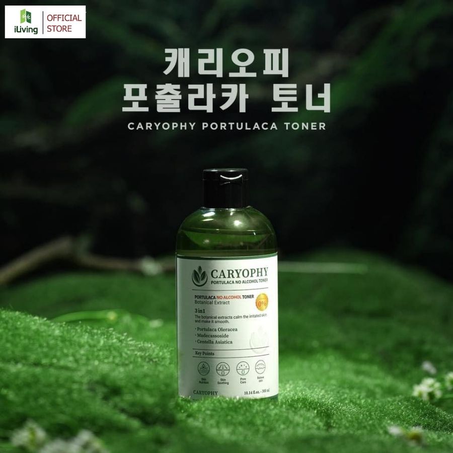 Toner cho da mụn Caryophy Portulaca 50ml CARTCDM50