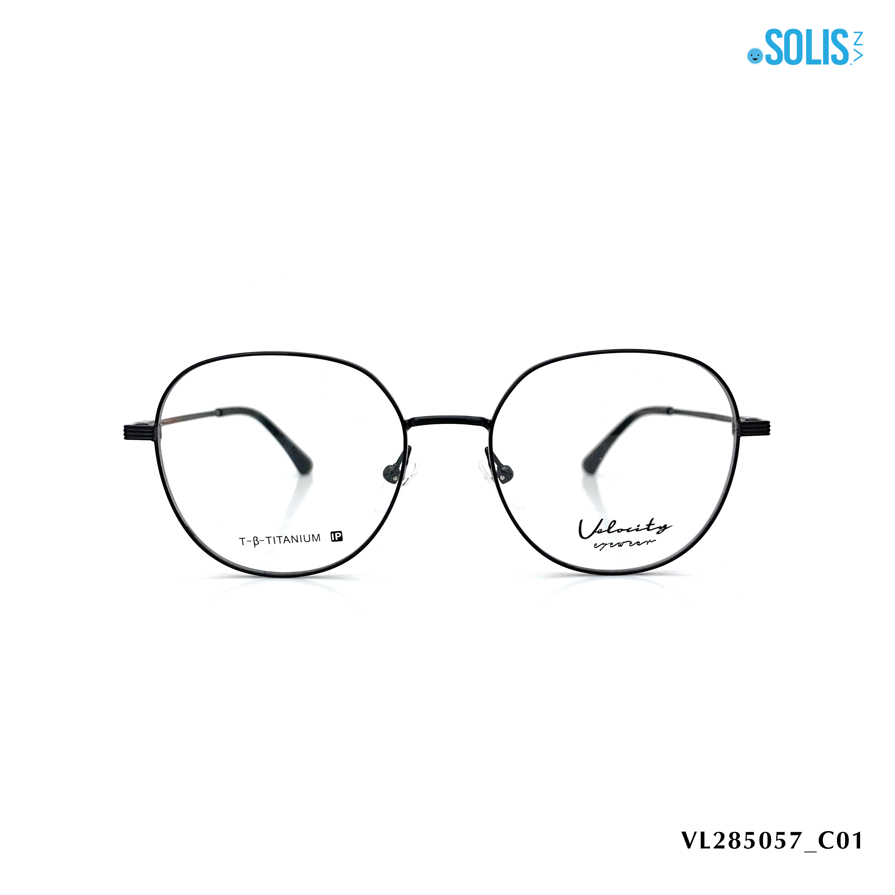 Gọng kính kim loại hiệu Velocity VL285057 KÍCH THƯỚC 51-17-142