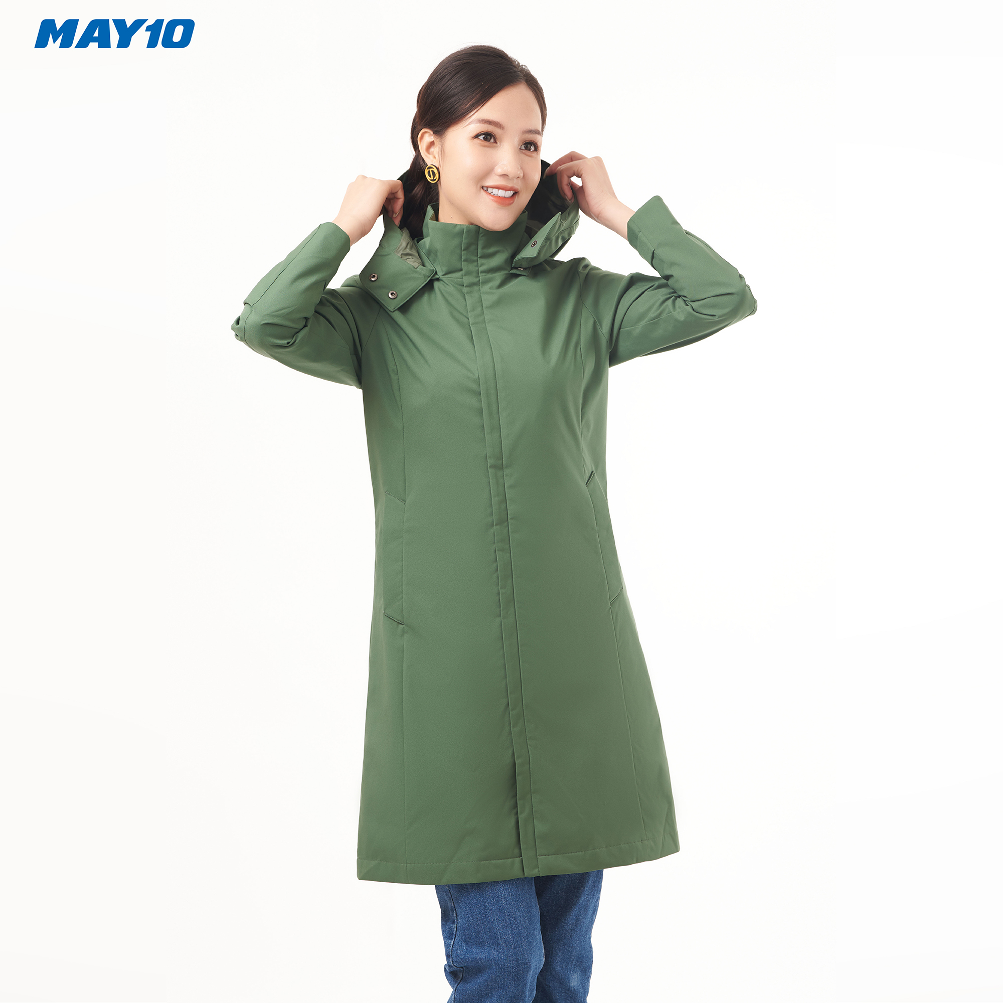 Áo khoác nữ May 10 mã 030220357 GREEN