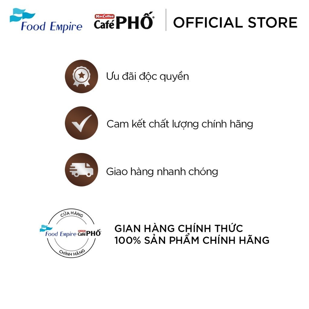 Combo 4 hộp Café Phố Nhà làm (hộp 10 gói x 28g)
