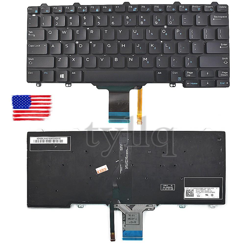 (KEYBOARD) BÀN PHÍM LAPTOP DÀNH CHO DELL LATITUDE E7250 dùng cho Latitude E7250 E7270 E5250 E5270