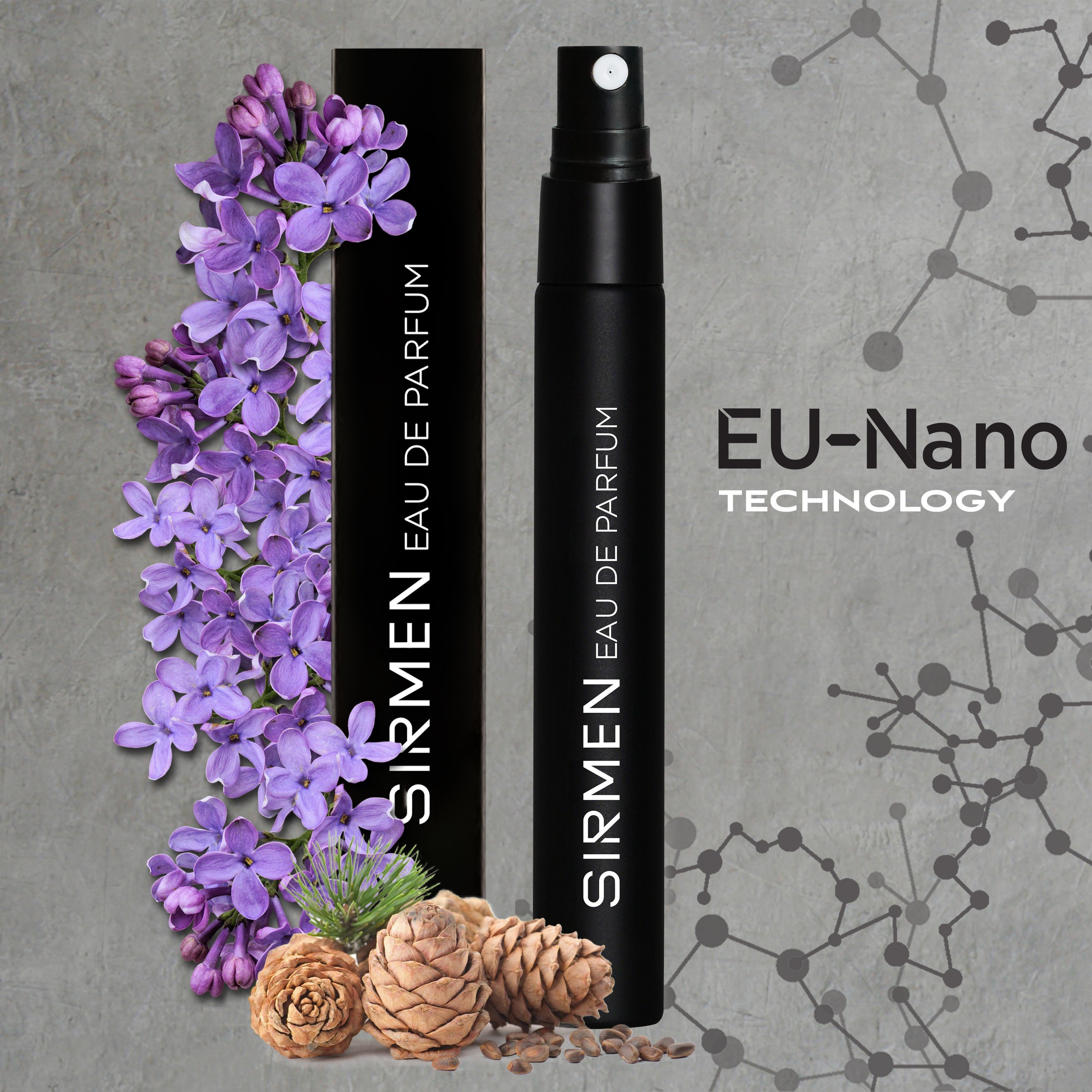 Nước hoa nam SIRMEN Eau de Parfum Châu Âu Europe Gentlemen cao cấp chai 10ml thơm tự nhiên