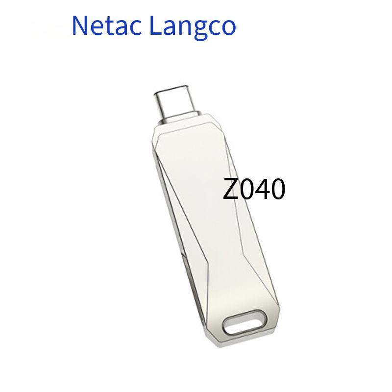 Giá thấp nhất Langke U782C điện thoại di động máy tính đĩa U kim loại giao diện TYPEC 32G 64G128G máy tính điện thoại di động USB tốc độ cao