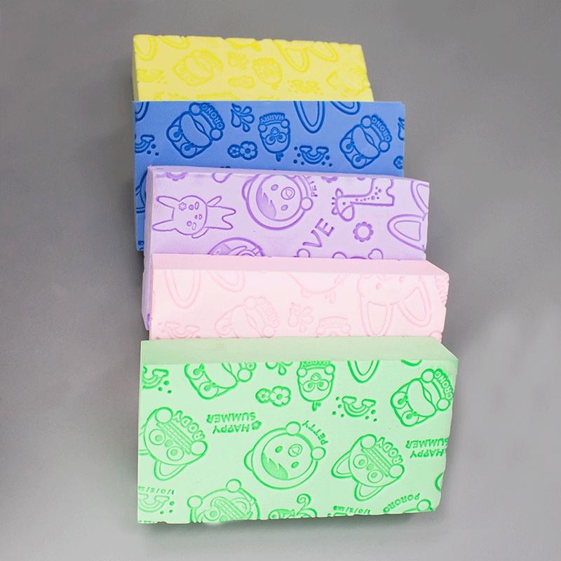 Soft Body Scrubber Bath Shower Exfoliating Scrub Sponge Body Scrub Skin Cleaner Pad SPA Brush Bathing Tools Bathroom Accessories 1Pcs