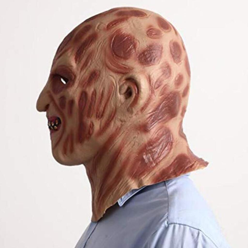Scary Halloween Masks Horrible Mask - Creepy Zombie Monster Latex Mask Costume for Adults