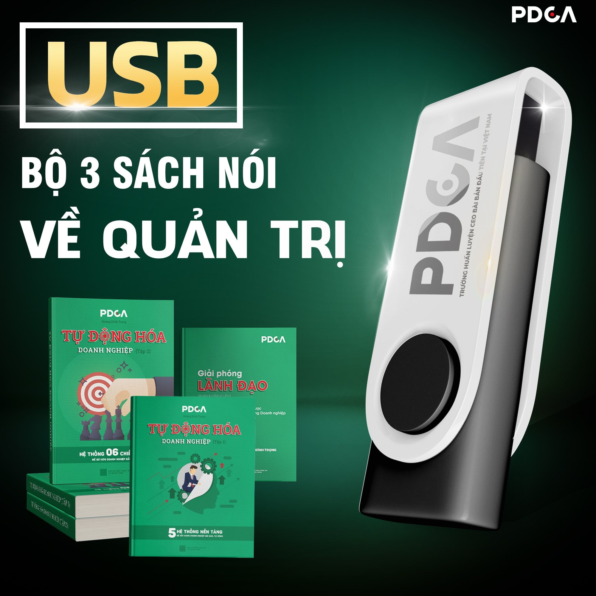 Bộ 3 audio sách nói hay về quản trị doanh nghiệp, USB sách nói nghe mọi lúc mọi nơi, sách nói hay về quản trị