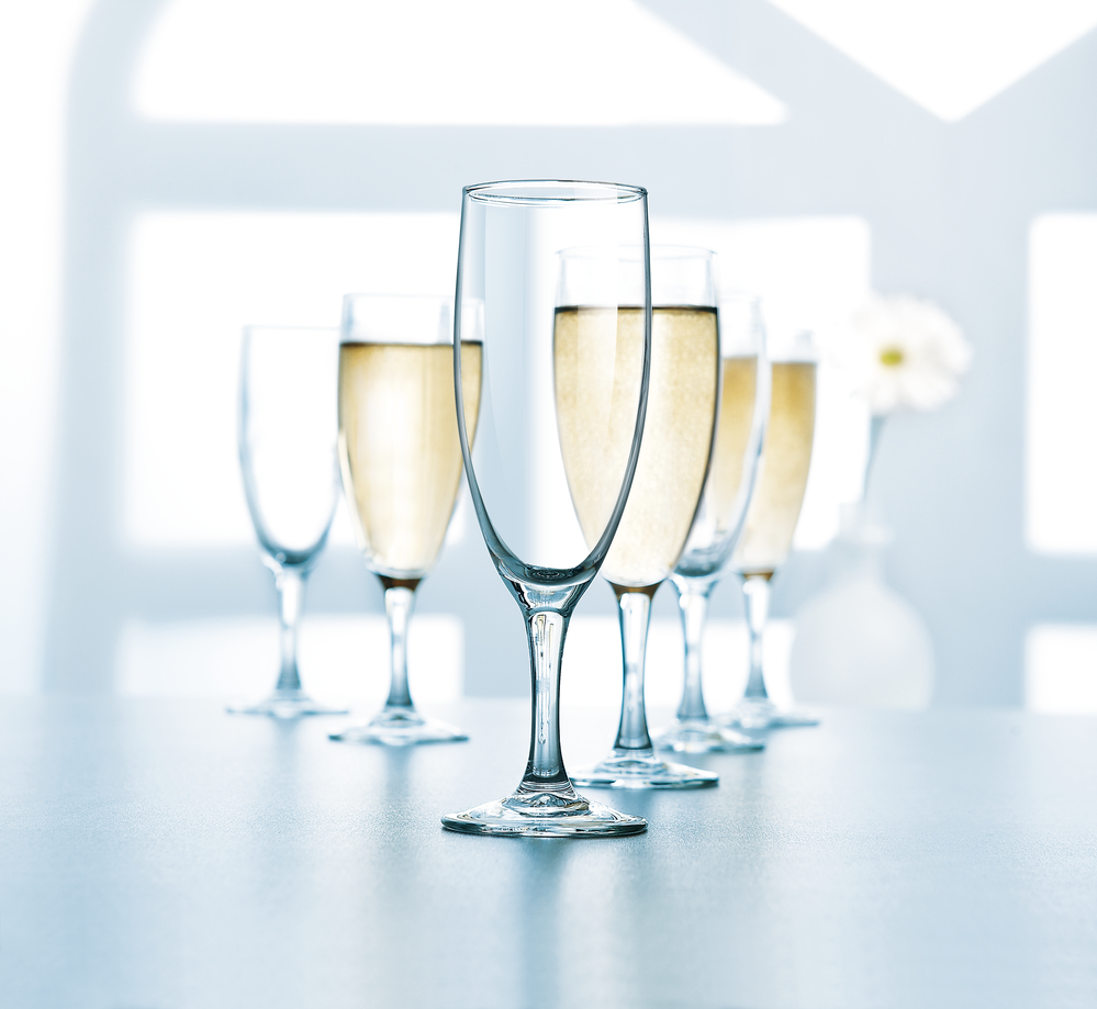 Bộ 6 Ly Champagne Thuỷ Tinh Luminarc Elegance 170ml - LUEL12063