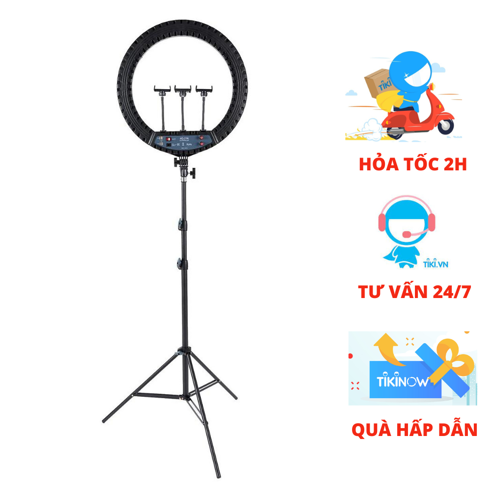 Đèn livestream HQ-21N điều khiển từ xa