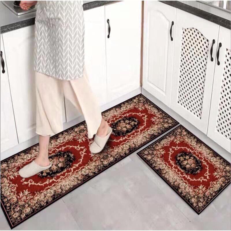 Bộ 2 Thảm Bếp 3D Trang Trí Các Mẫu Mới Nhất