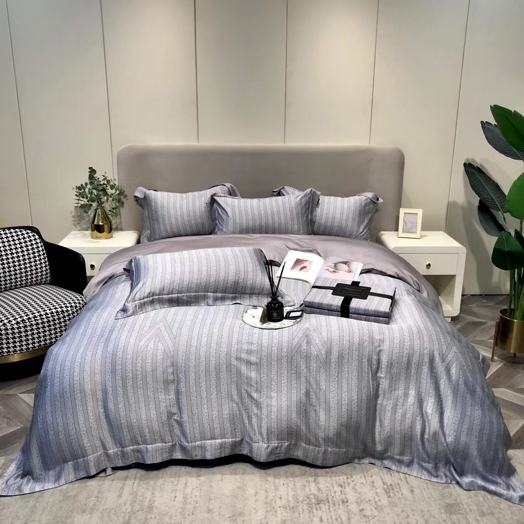 Bộ ga gối lụa TENCEL 60S hoạ tiết
