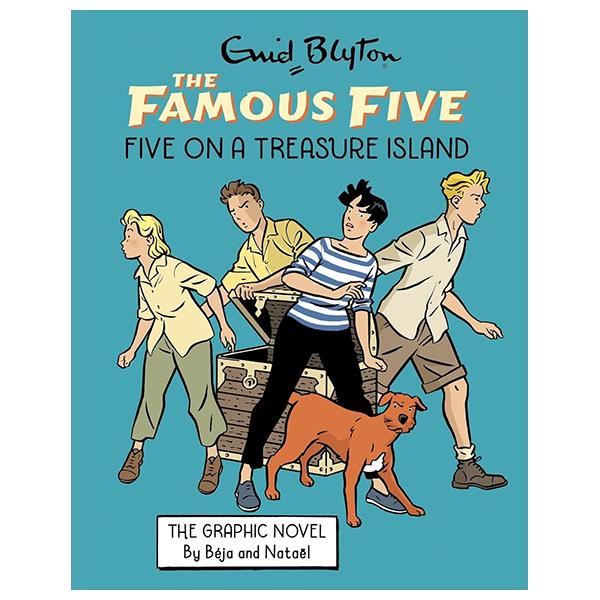 Sách ngoại văn: Famous Five Graphic Novel - Five On A Treasure Island