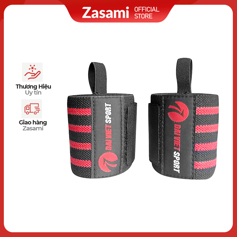 Quấn Bảo Vệ Cổ Tay Tập Gym Đại Việt Sport PKDV-QT031 - Màu Ngẫu Nhiên