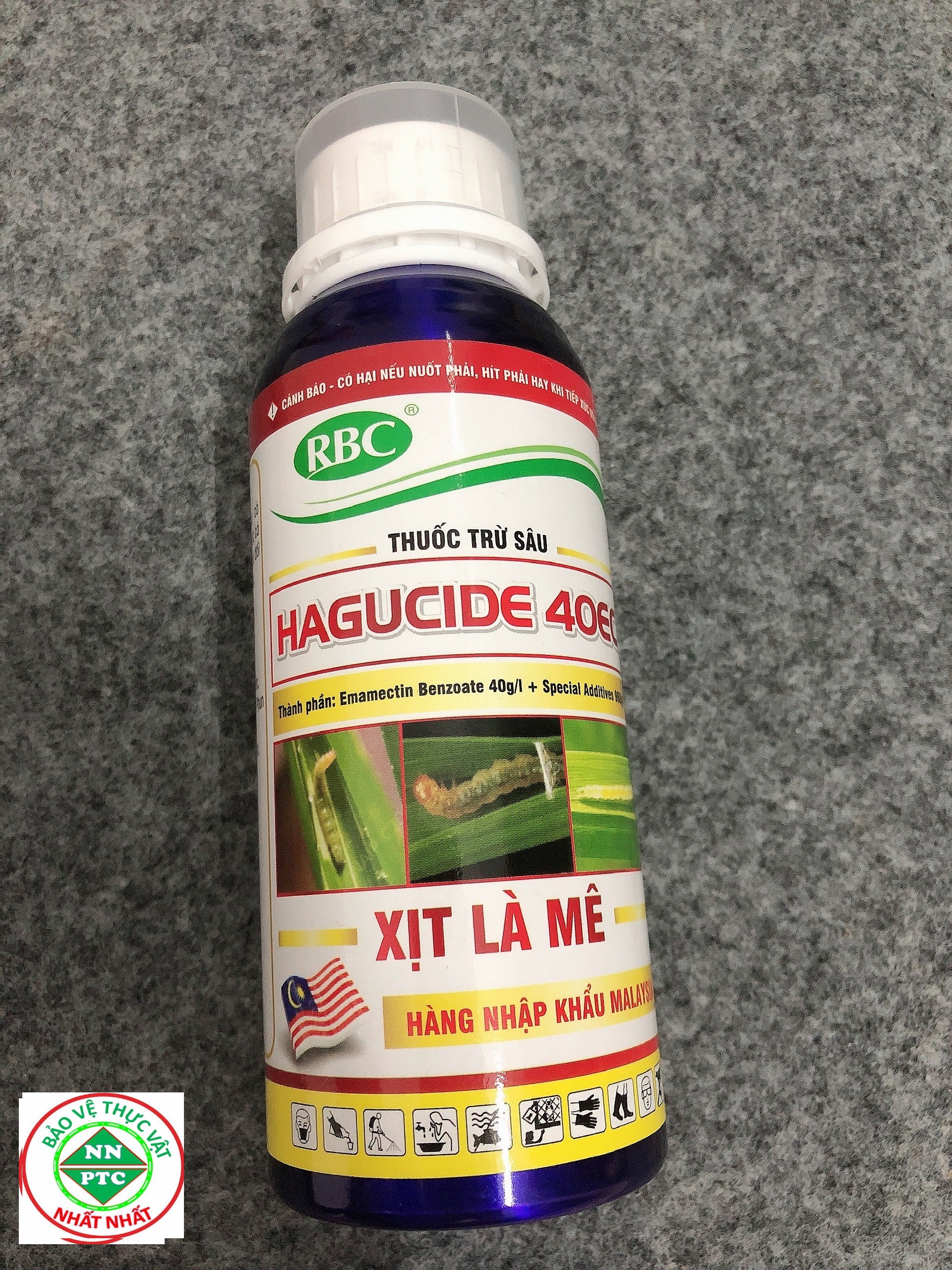 HAGUCIDE 40EC Diệt Sạch Sâu Cuốn Lá Trên Lúa Nhập Khẩu MALAYSIA