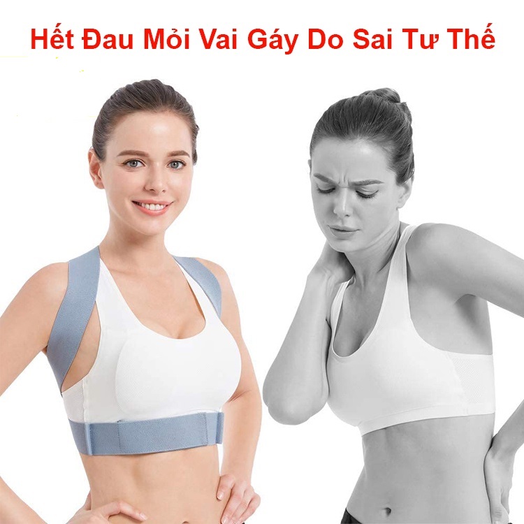 Đai Chống Gù Lưng DCG02 Thiết Kế Phù Hợp Cho Nam Nữ, Hỗ Trợ Điều Chỉnh Vóc Dáng