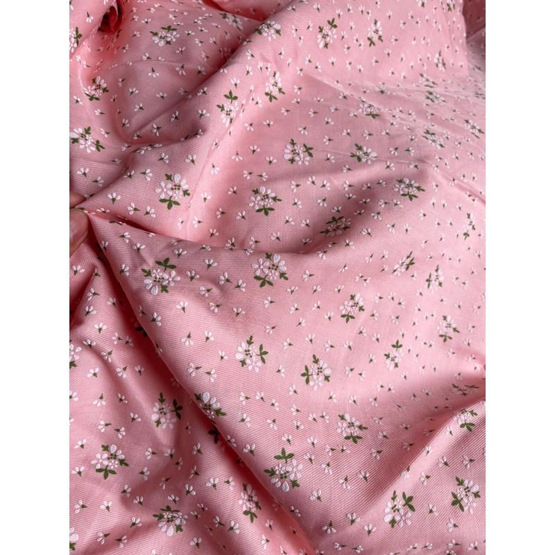 vải đũi lạnh siêu mềm mịn ko nhăn hoa chùm