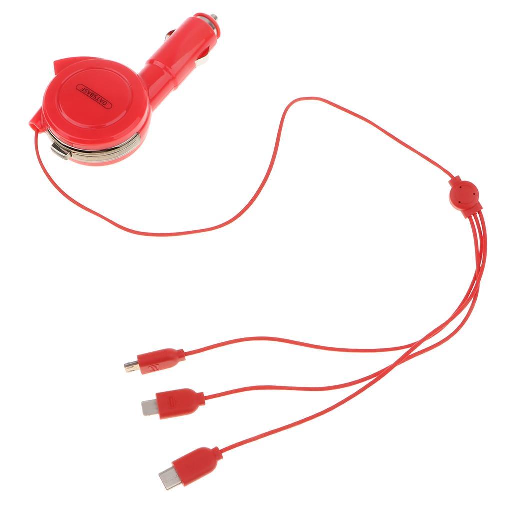 3 in 1 USB Charger Adapter for 5 6 7 8 X S8 S9