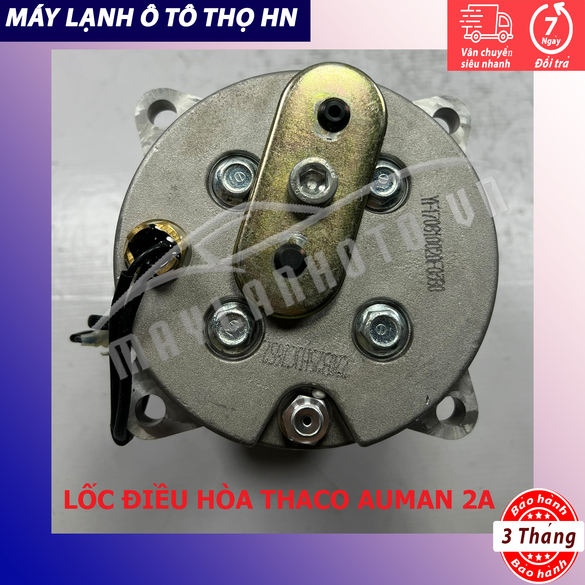 Lốc điều hòa Thaco Auman 2A 24V hàng Trung Quốc