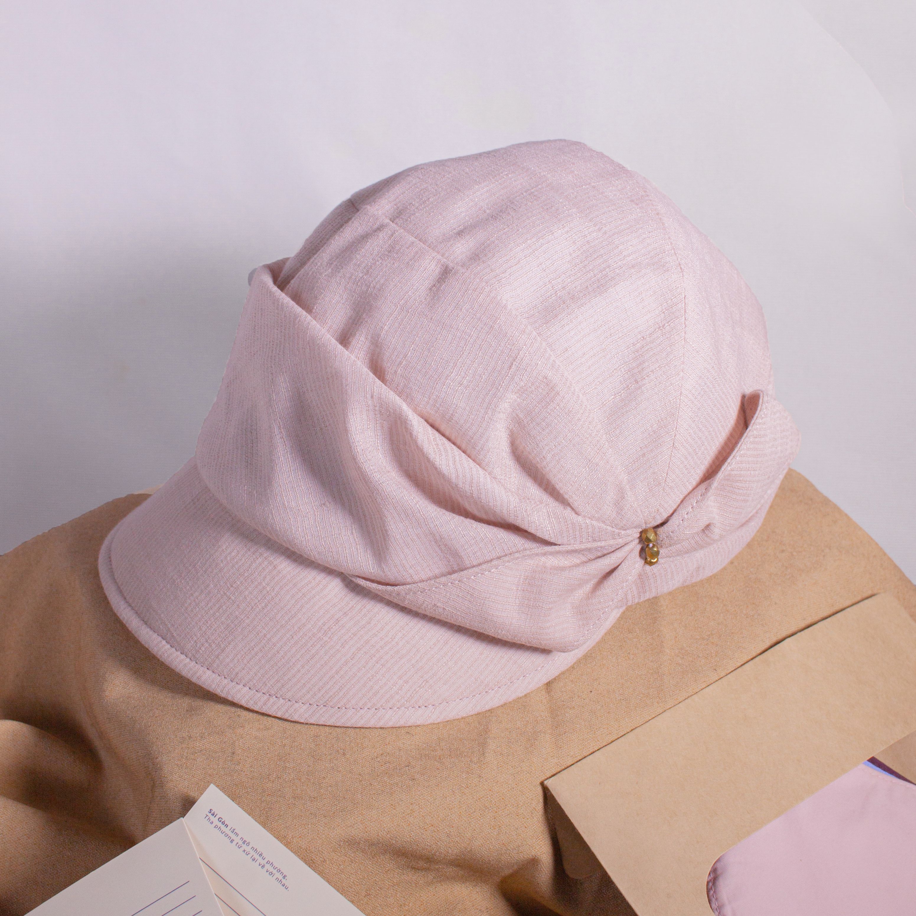 Nón Kết Nữ Linen Hàn Quốc Duy Ngọc Cao Cấp - BST "CẢM HỨNG MÙA XUÂN"