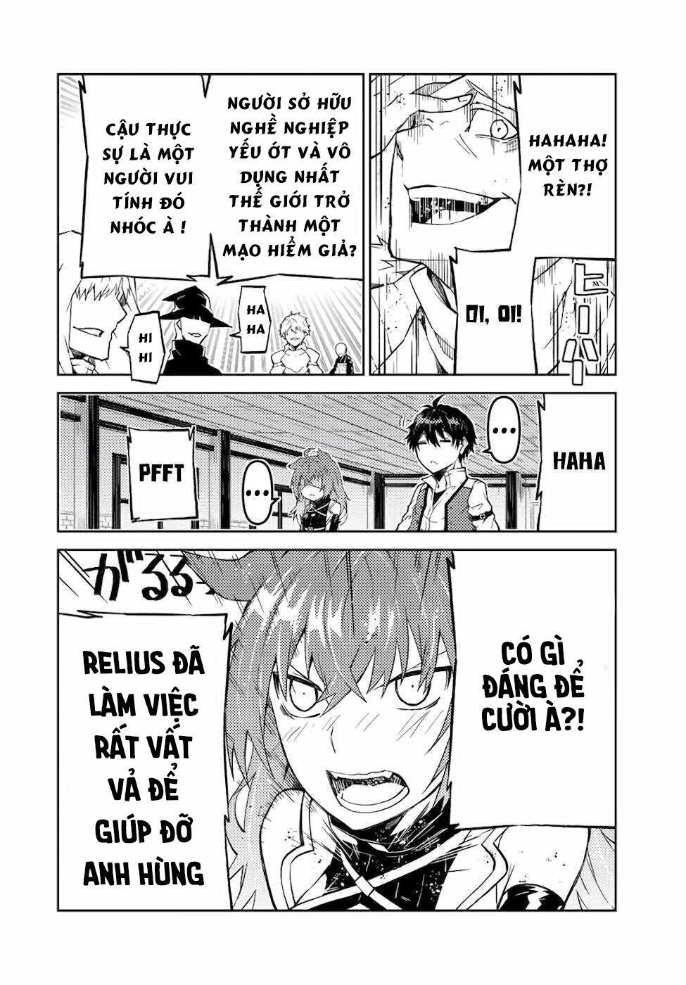 từ chức nghiệp yếu nhất trở thành "thợ rèn" mạnh nhất chapter 23 8