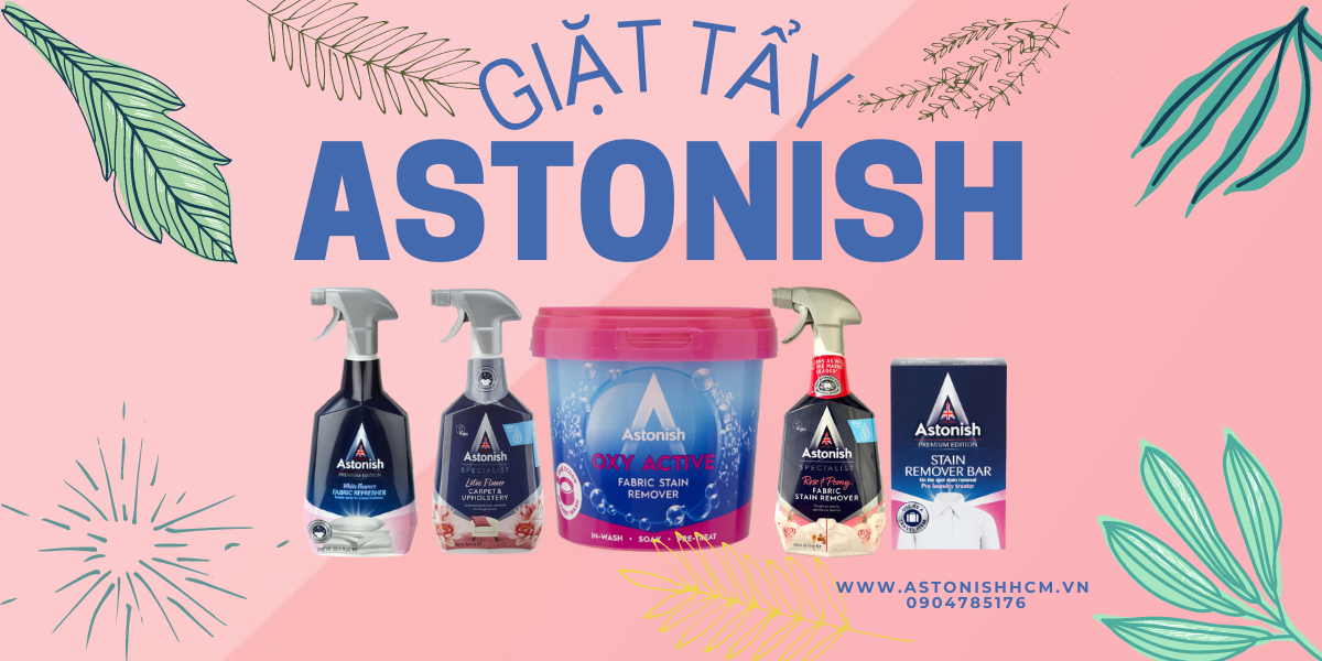 Bình xịt tẩy nỉ thảm Astonish C6720 750ml