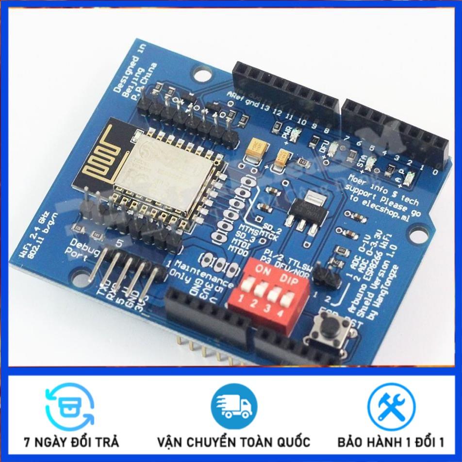 Arduino WiFi ESP-12E Shield