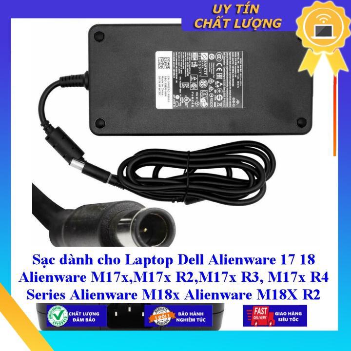 Sạc dùng cho Laptop Dell Alienware 17 18 Alienware M17x,M17x R2,M17x R3, M17x R4 Series Alienware M18x Alienware M18X R2 - Hàng Nhập Khẩu New Seal