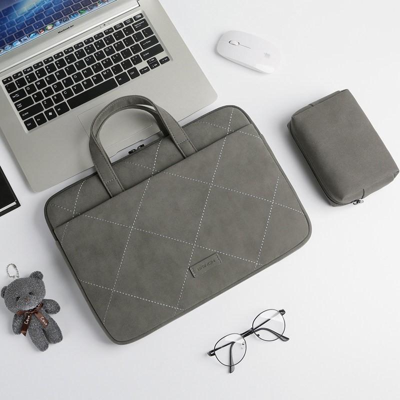 Combo Túi xách + túi đựng sạc Macbook Laptop 13.3inch- 15inch (nhiều Màu
