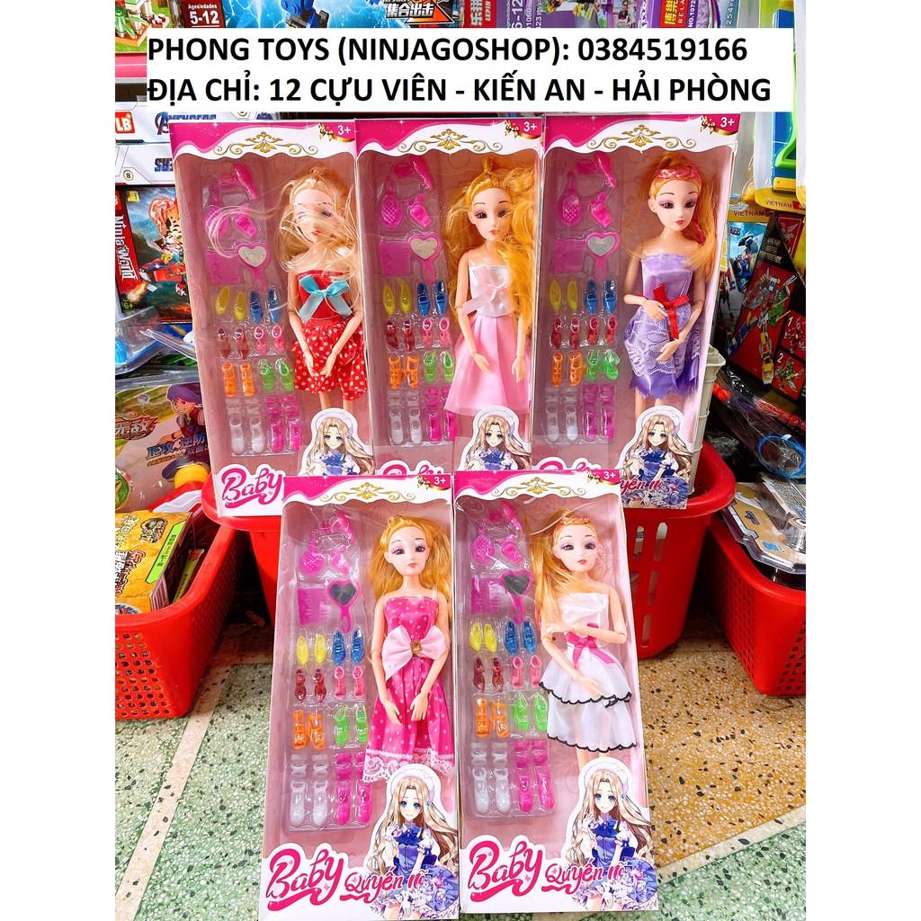 Búp bê Babie kèm phụ kiện trang điểm