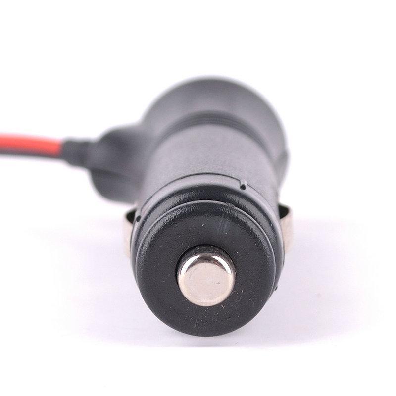 3 pieces 1.5m Length 12V 24V Car Cigarette Lighter Power Supply Cord Connector With Switch