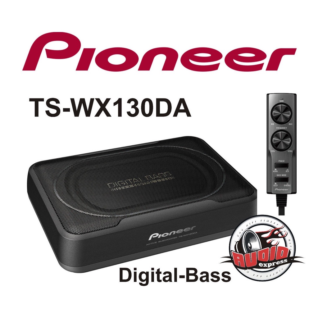 Loa Sub Siêu Trầm PIONEER TS-WX130DA - Loa Sub Gầm Ghế Công Suất 160W Cực Khoẻ Cho Ô Tô Xe Hơi