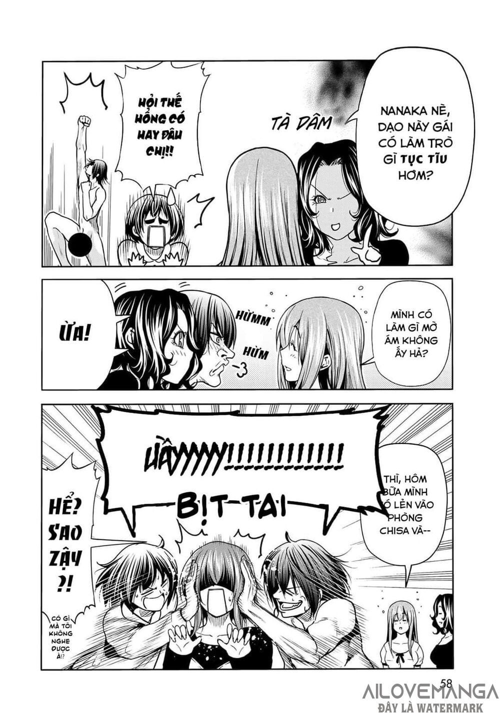 cô gái thích lặn - grand blue chapter 73.1 23