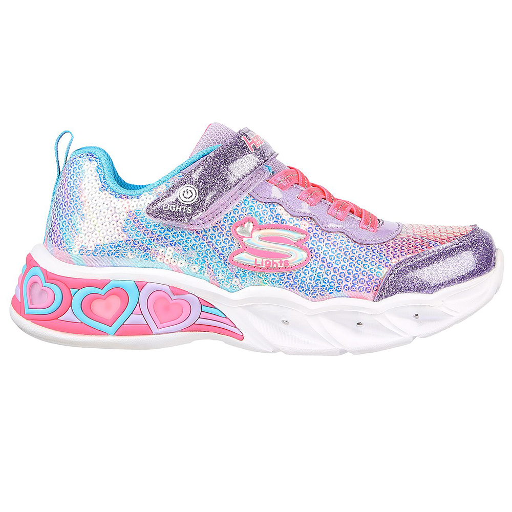 Skechers Bé Gái Giày Thể Thao Sweetheart Lights - 302313L-PRMT