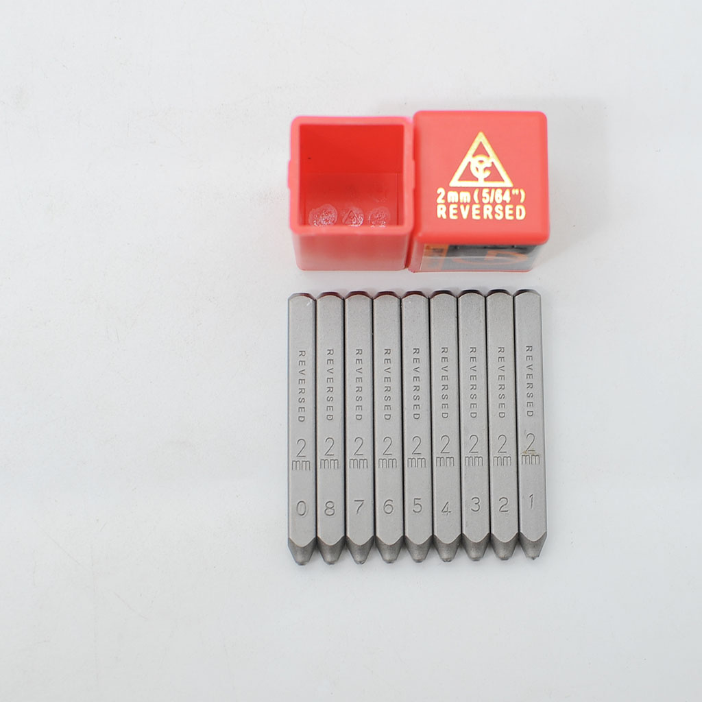 Bộ đục đóng số Ngược thép CR-V Top 2mm