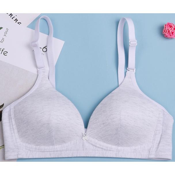 Bra / Áo Ngực Cotton Sần Nữ Sinh Xuất Đông Âu . Hàng Loại Đẹp.