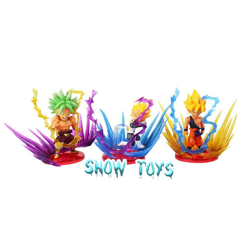 Mô hình Dragon Ball - Trọn bộ 9 nhân vật Dragon Ball Super tự chọn - Dragon Ball Super WCF Burst - Cao 8,5cm