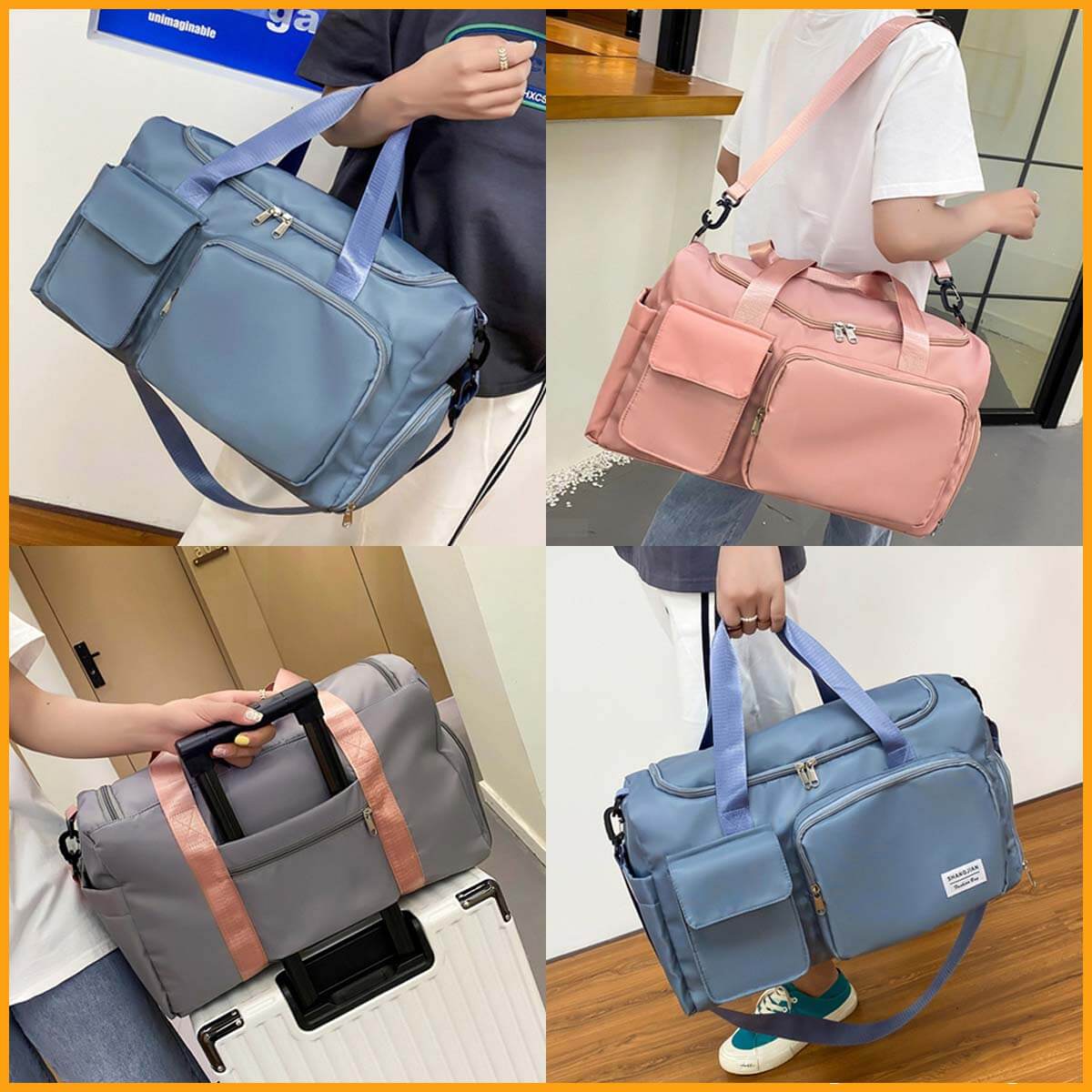 Balo du lịch cỡ lớn siêu nhẹ chống nước đẹp cho nam, nữ cao cấp chính hãng MySun Move