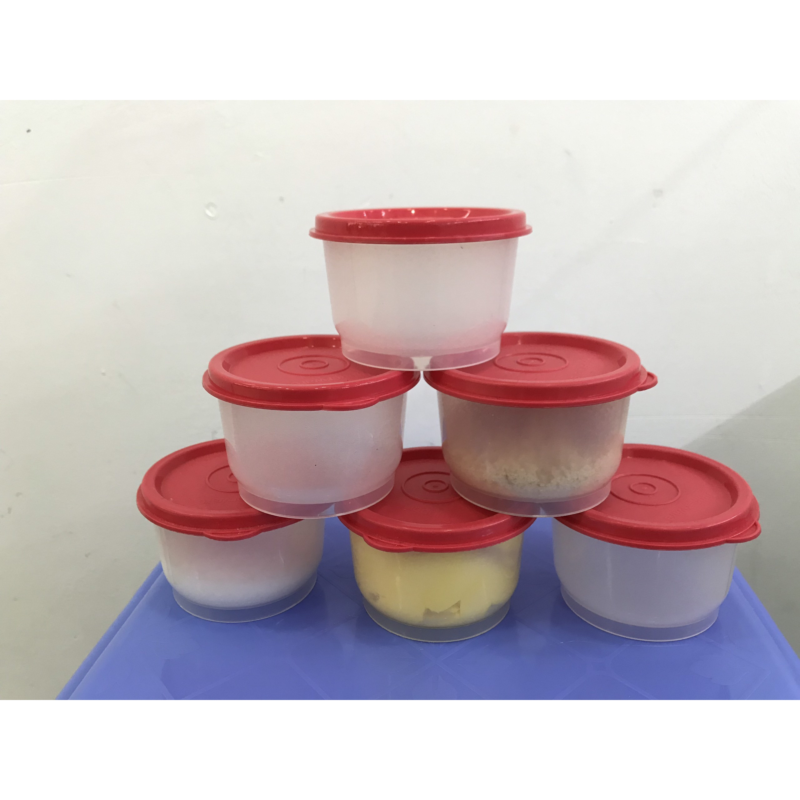 Bộ 6 hộp bảo quản thực phẩm Snack Cup 110ml Tupperware