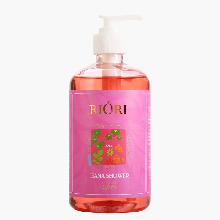 Hana Shower Sữa Tắm Dưỡng Thể Rose (500 ml)