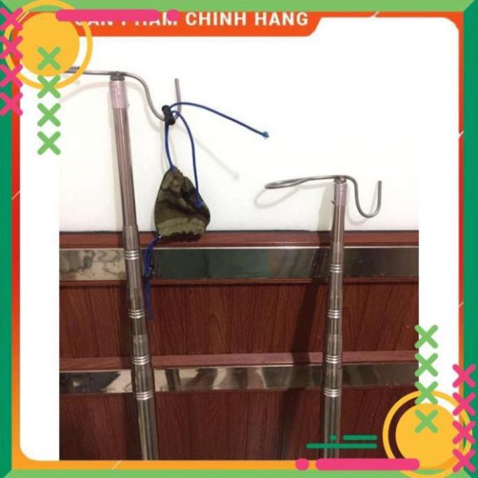 Sào Bẫy Chim, Sào Rút Inox Đa Năng Dài 1m5 3m 5m 6m 7m - sale to