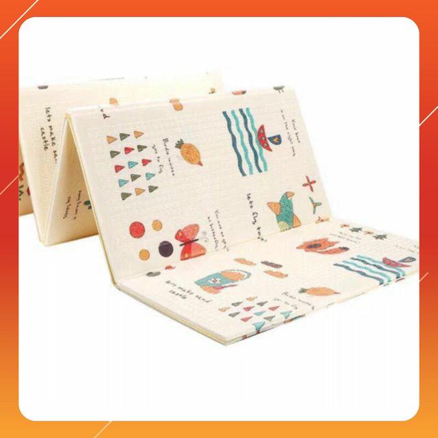 Thảm Chơi 2 Mặt XPE Cao Cấp Loại Dày Cho Bé (1M8x2M)