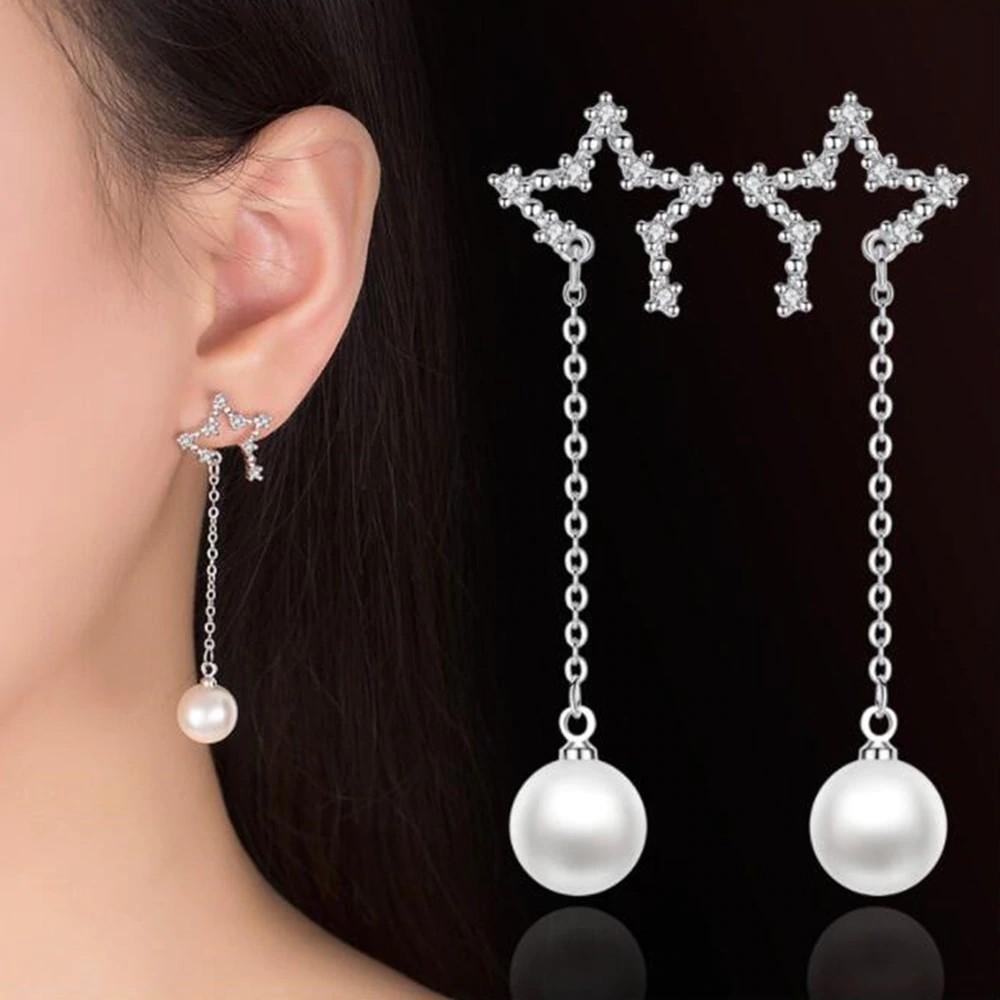 Bông tai bạc nữ giá rẻ