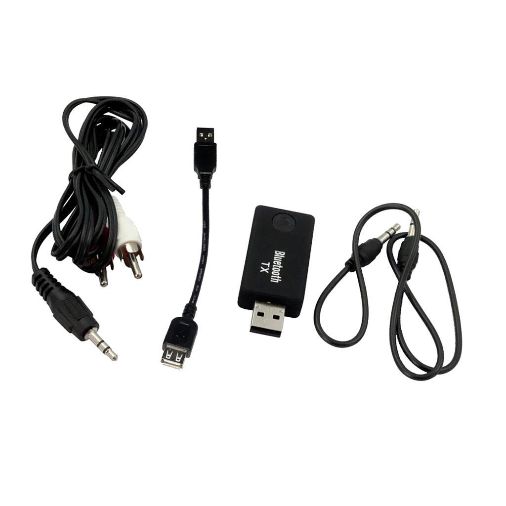 3.5mm Audio Adapter USB Transmitter for Headphones & Speaker