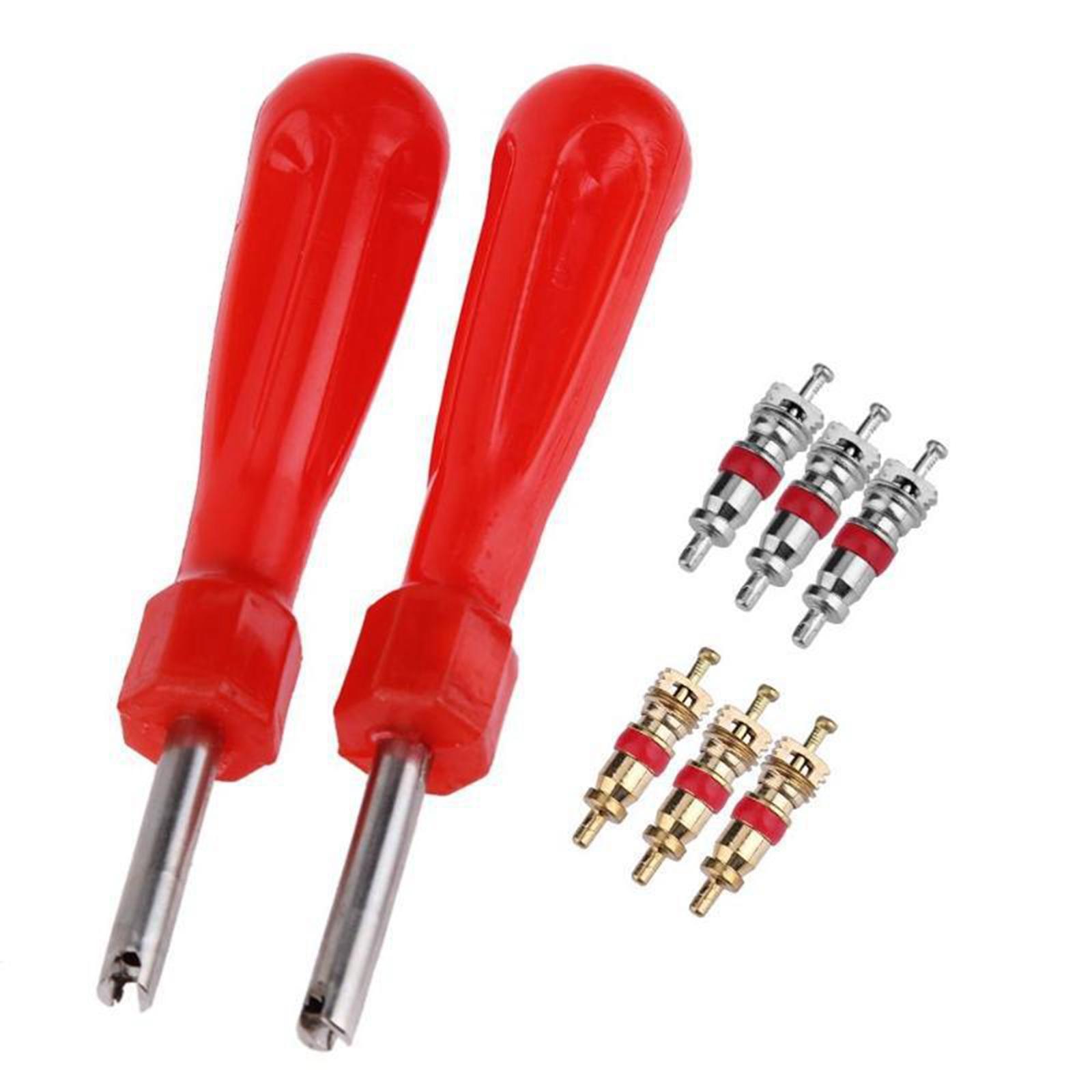 242x  Core Removal Tool Set Tire Repair Tool Set for Truck Car