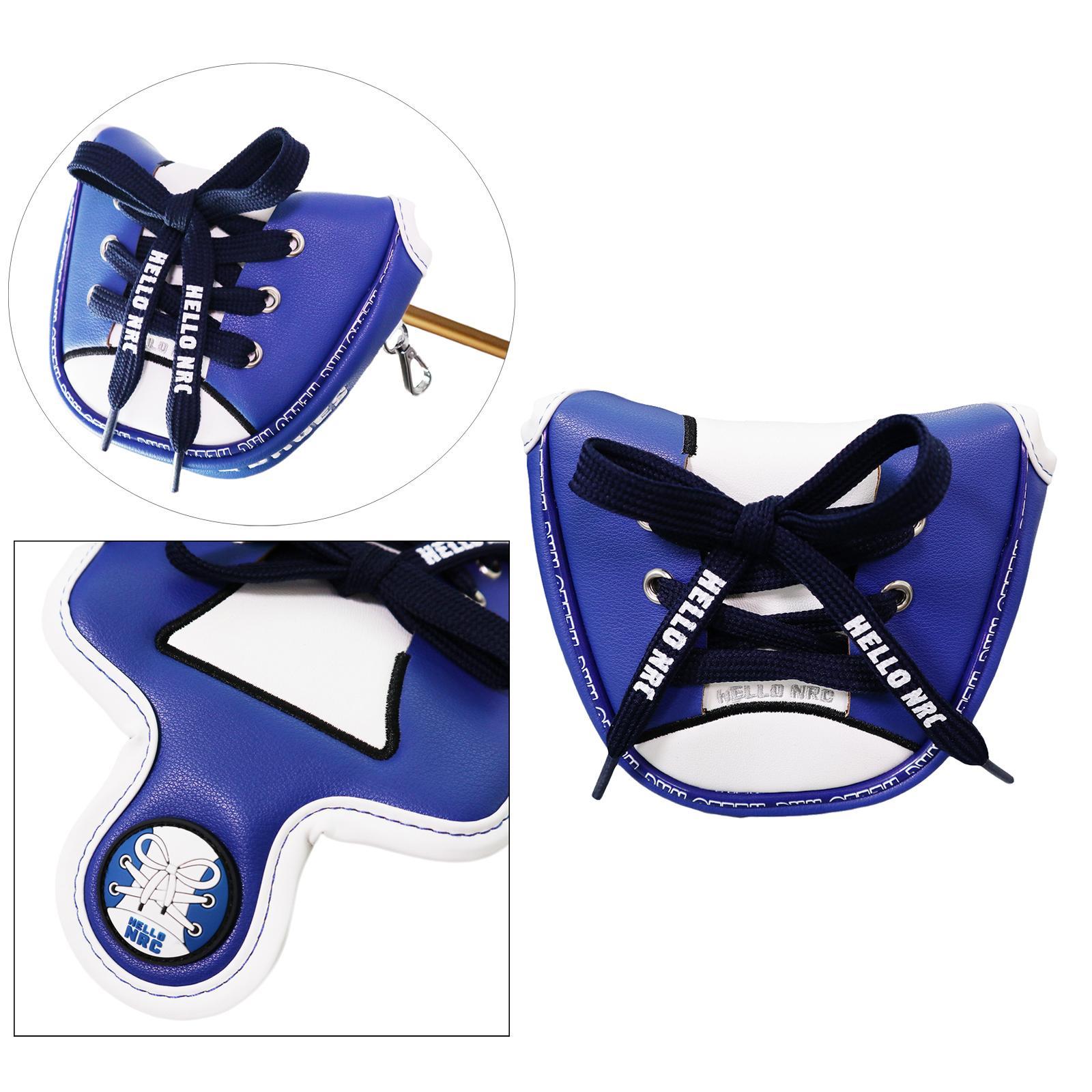 2 Pack Waterproof Golf Mallet Putter Head Covers for Putter