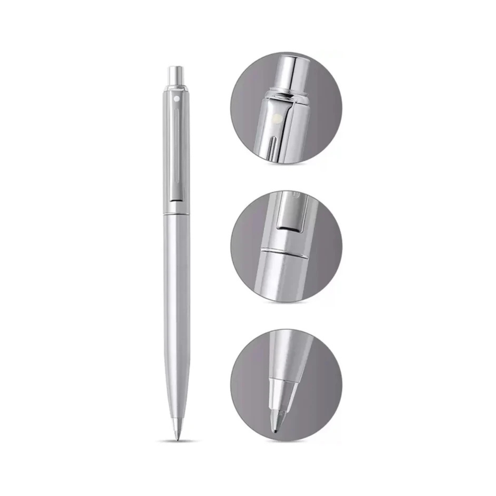 Bút Ký Doanh Nhân CEO Bút Kí Tên Sheaffer 100 E1930651 Mạ Chrome Mờ Cao Cấp
