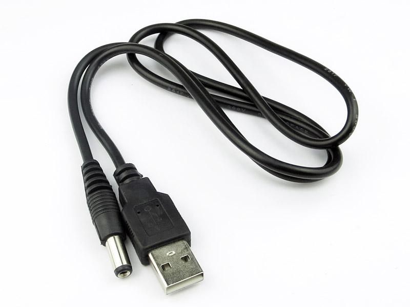 USB Sang DC Cáp Jack USB DC 2.0*0.6mm 2.5*0.7mm 3.5*1.35mm 4.0*1.7mm 5.5*2.1mm 5V DC Thùng Jack Kết Nối Cáp Nguồn USB